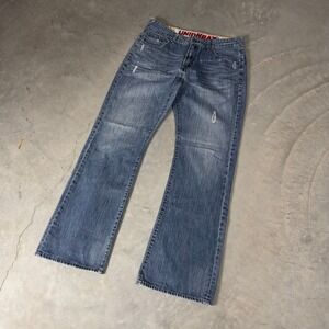 Vintage Unionbay Baggy Jeans Mens 36x34‎ Blue Wide Leg Skater Grunge Y2K